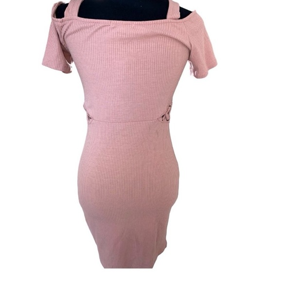 Women’s Mauve Mid-Length Dress Size Medium - Picture 5 of 6